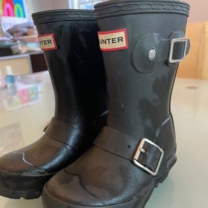 Girls Hunter Boots Size 8